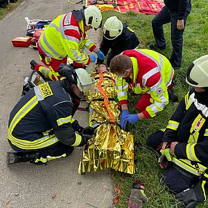 Alarmuebung TH Strasse 02.10.21
